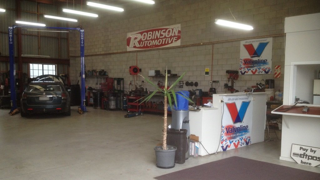 Looking right inside the workshop